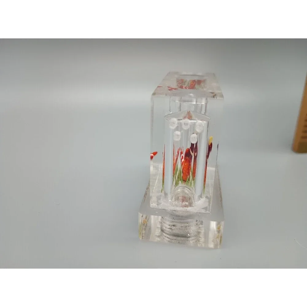 Vintage Lucite Pheasant Salt And Pepper Shaker Fort Randall Dam